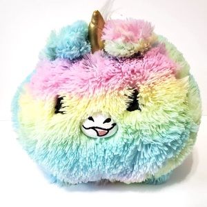 Used pikmi pops unicorn reversible plush